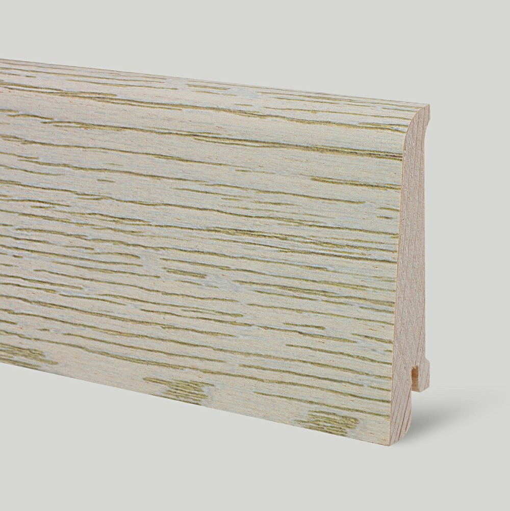 Плинтус деревянный Tarkett АРТ Уайт Веддинг 2400×80×20