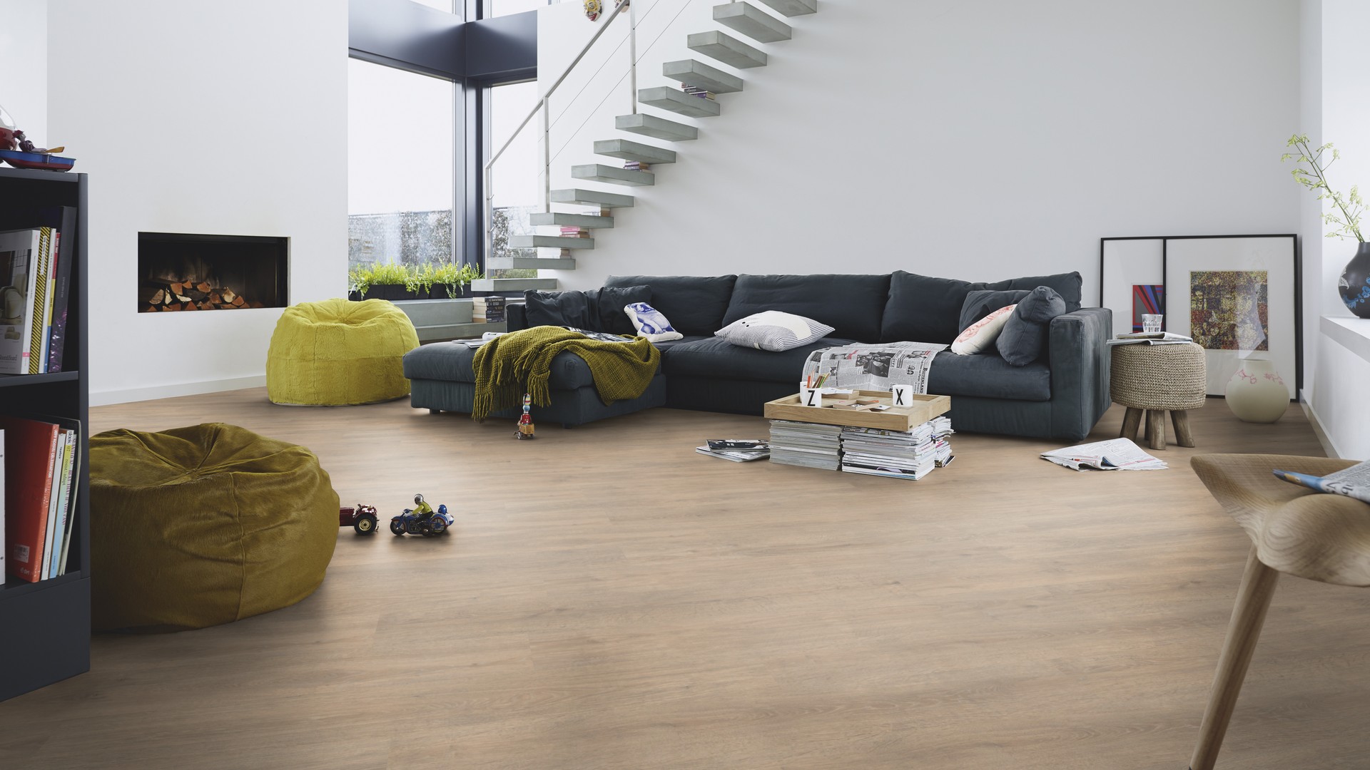 Ламинат Meister LC 150/6420 Дуб Barista фото в интерьере