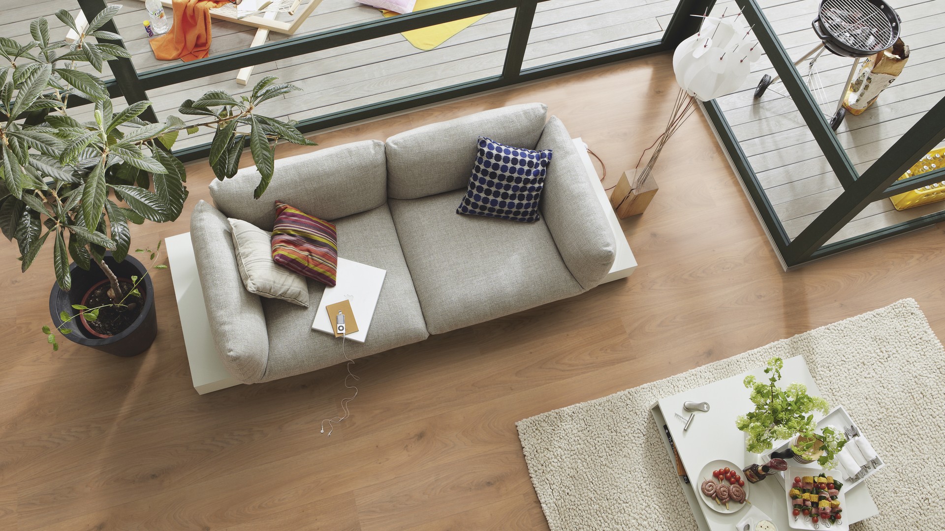 Ламинат Meister LD 150 Дуб Кьянти Chianti oak 600017-1288198-07149 1288×198×8 фото в интерьере