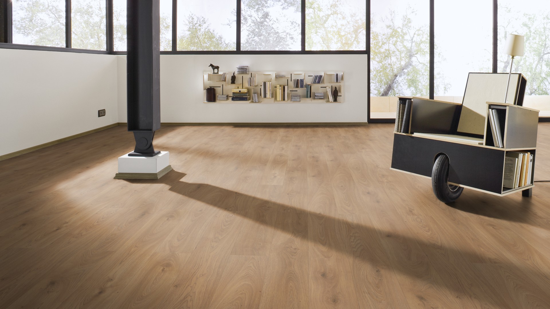 Ламинат Meister LD 150 Дуб Кьянти Chianti oak 600017-1288198-07149 1288×198×8 фото в интерьере