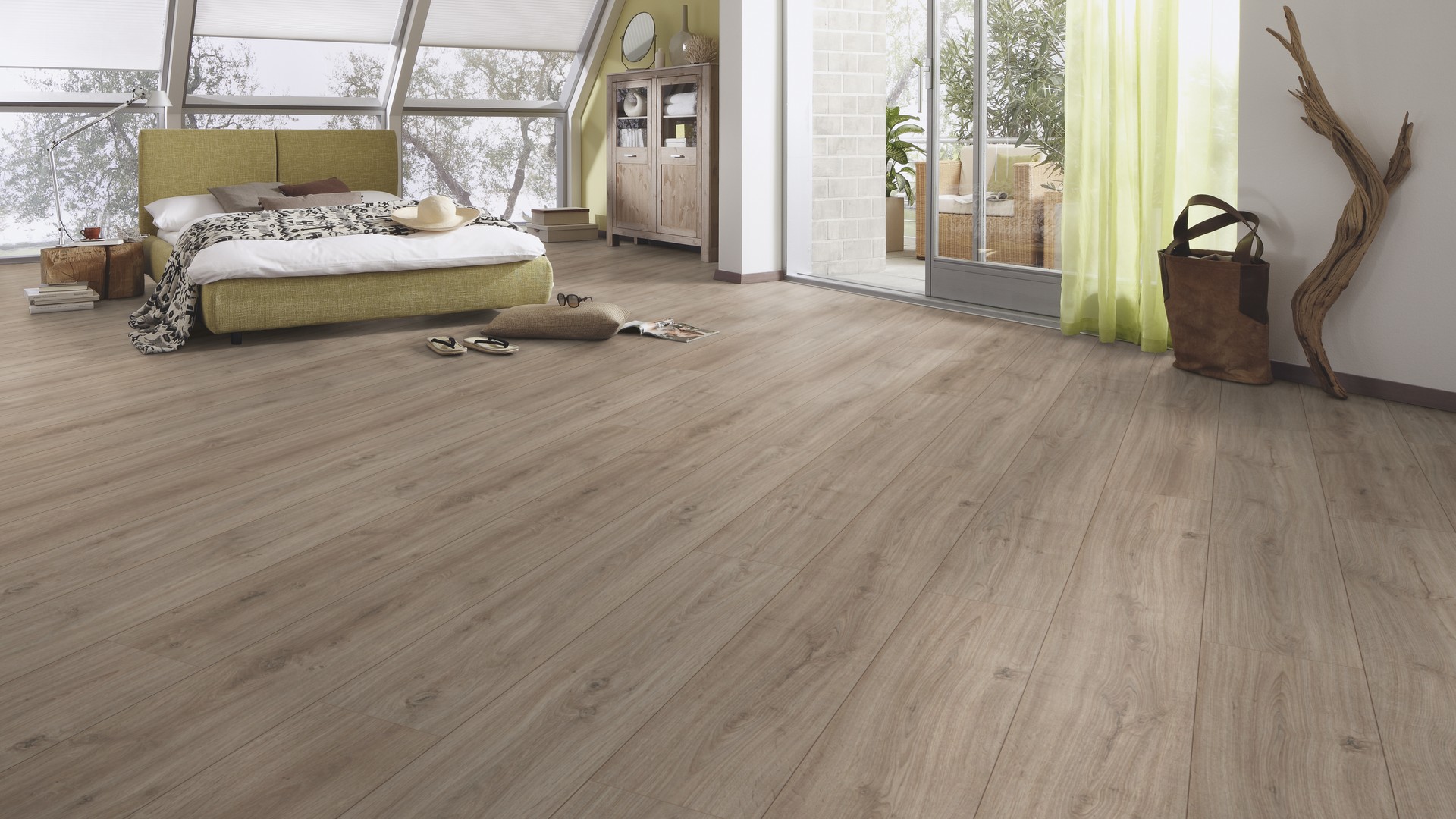 Ламинат Meister LD 150 Дуб Аркадия Arcadia oak 600017-1288198-06412 1288×198×8 фото в интерьере