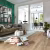 Ламинат Meister LD 150 Дуб Крэкд Терра Cracked Terra oak 600017-1288198-06439 1288×198×8 фото в интерьере