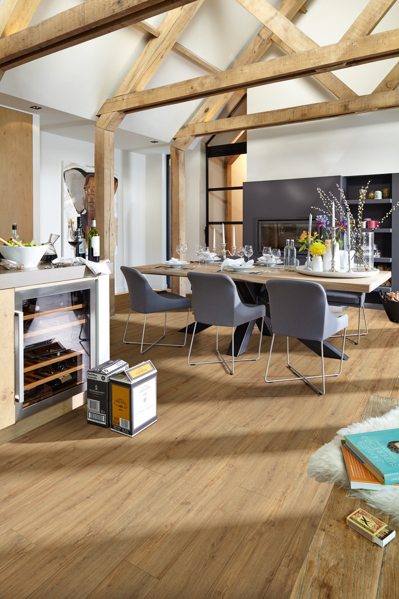 Ламинат Meister LL 150 Дуб Нова Nova oak 600007-2052220-06413 2052×220×8 фото в интерьере