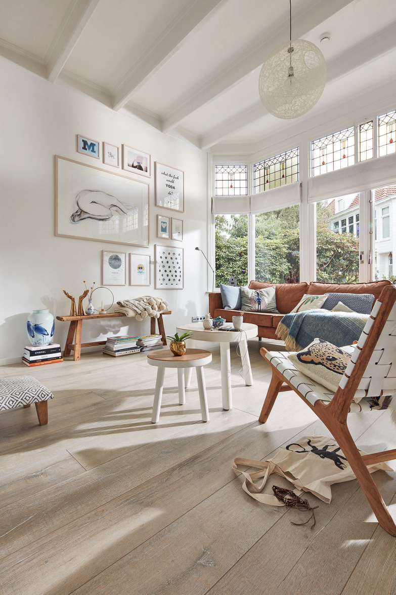 Ламинат Meister LL 150/6864 Дуб Midsummer 2052×220×8 фото в интерьере