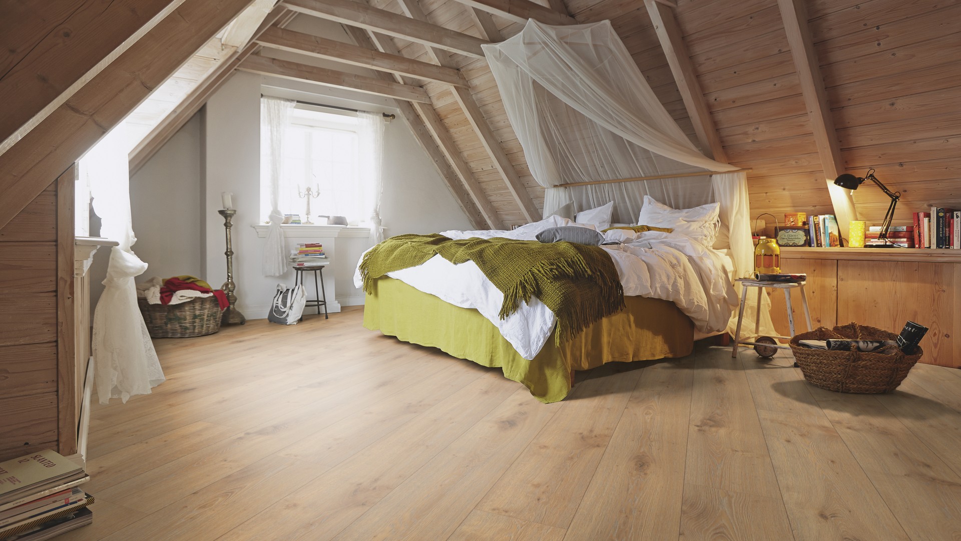 Ламинат Meister LL 250/6385 Дуб Дакар 2052×248×10 фото в интерьере