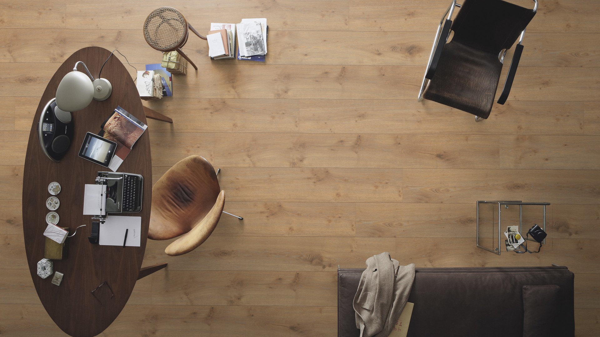 Ламинат Meister LL 250/6385 Дуб Дакар 2052×248×10 фото в интерьере