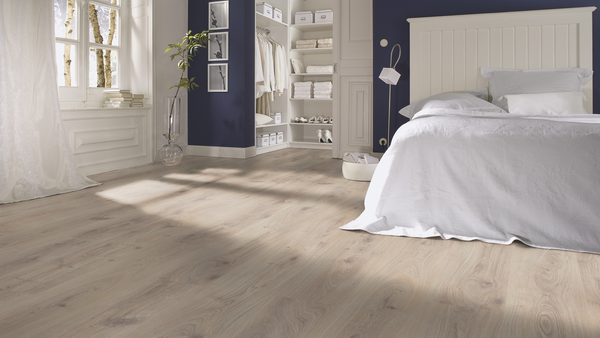 Ламинат Meister LL 250/6838 Дуб Ледниковый 2052×248×10 фото в интерьере