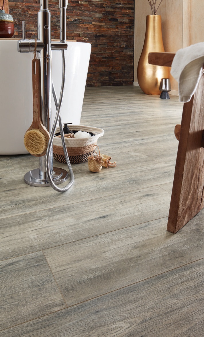 Ламинат Meister LD 250/6847 Дуб фьорд серый 1287×220×10 фото в интерьере