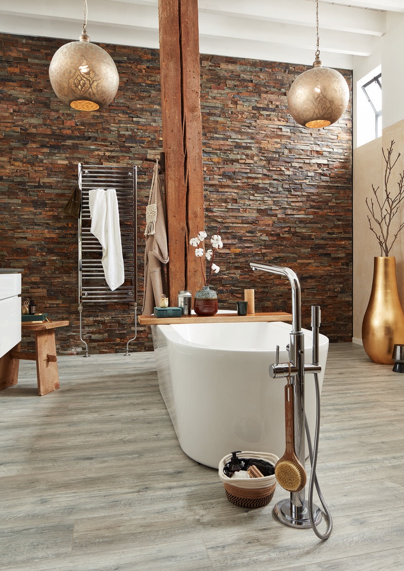 Ламинат Meister LD 250/6847 Дуб фьорд серый 1287×220×10 фото в интерьере