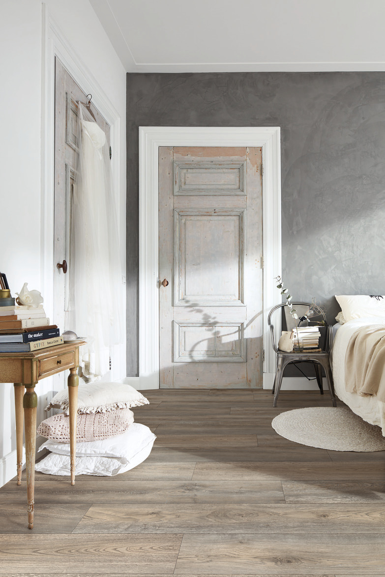 Ламинат Meister LD 250/6977 Дуб серый дикий 1287×220×10 фото в интерьере