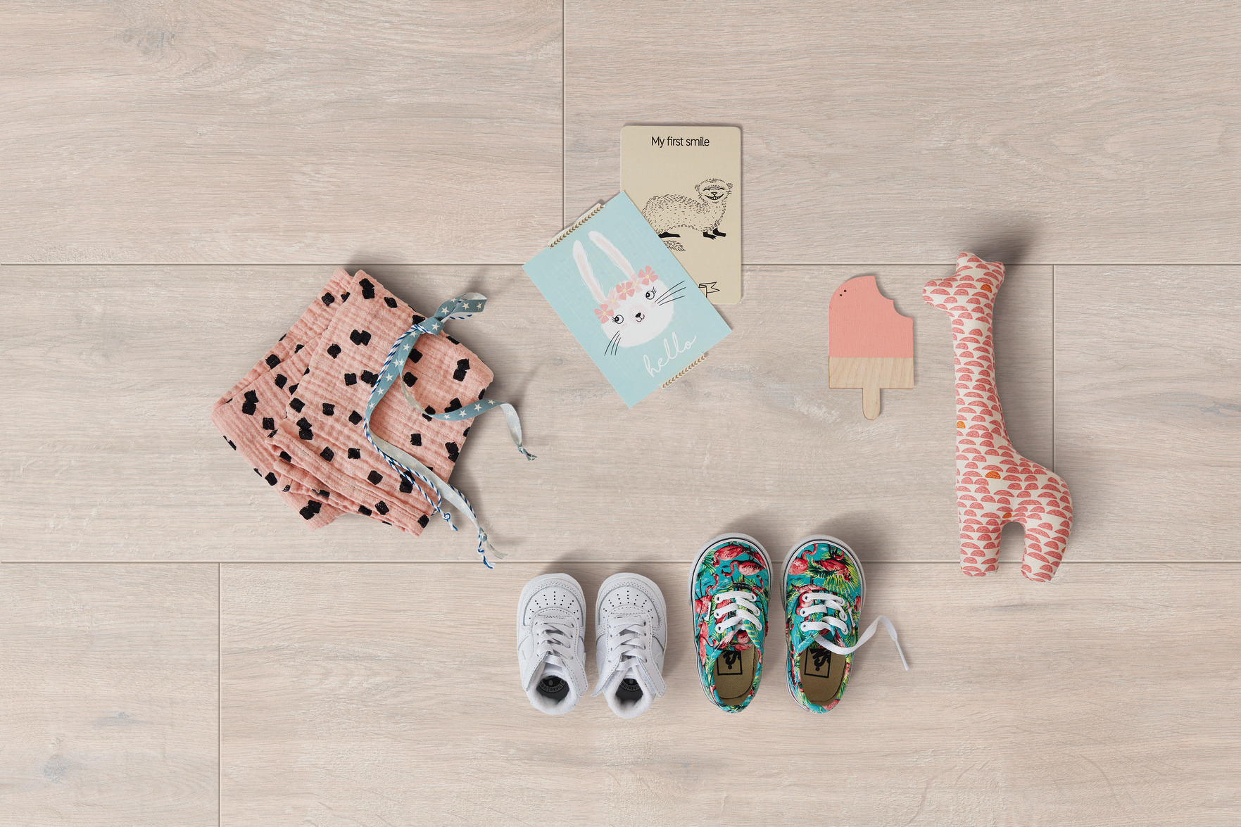 Ламинат Meister LD 250/6995 Дуб арктический белый 1287×220×10 фото в интерьере