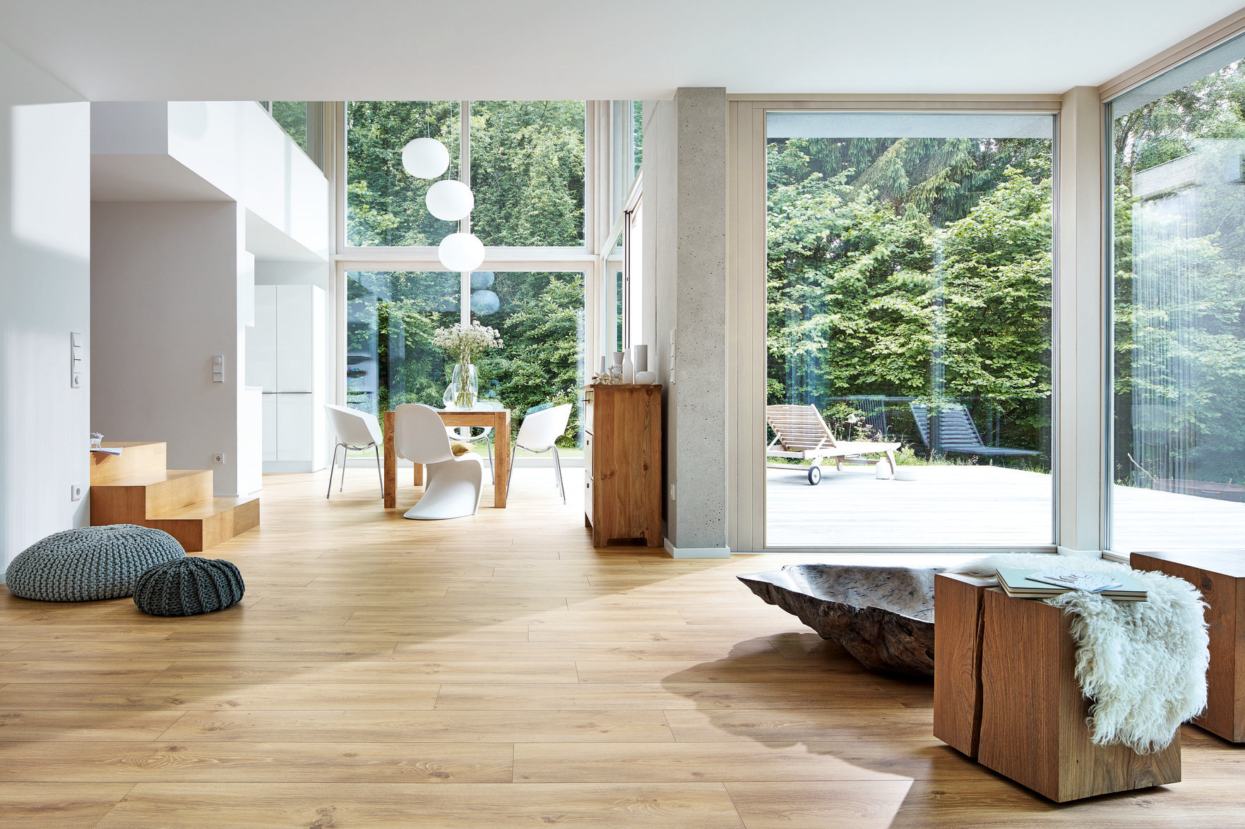 Ламинат Meister LD 250/6998 Дуб пустынный 1287×220×10 фото в интерьере