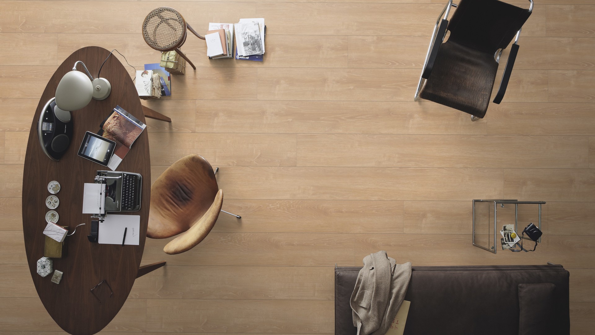 Ламинат Meister LL 200/6413 Дуб Nova 2052×220×12 фото в интерьере