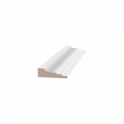Потолочный плинтус ЛДФ под покраску Ultrawood CR 0027 2440×15×50