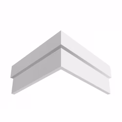 Молдинг под покраску Ultrawood N 009 2440×75×15