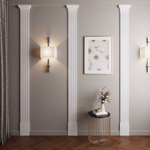 Дверной декор верхний под покраску Ultrawood D 4200 220х30×43