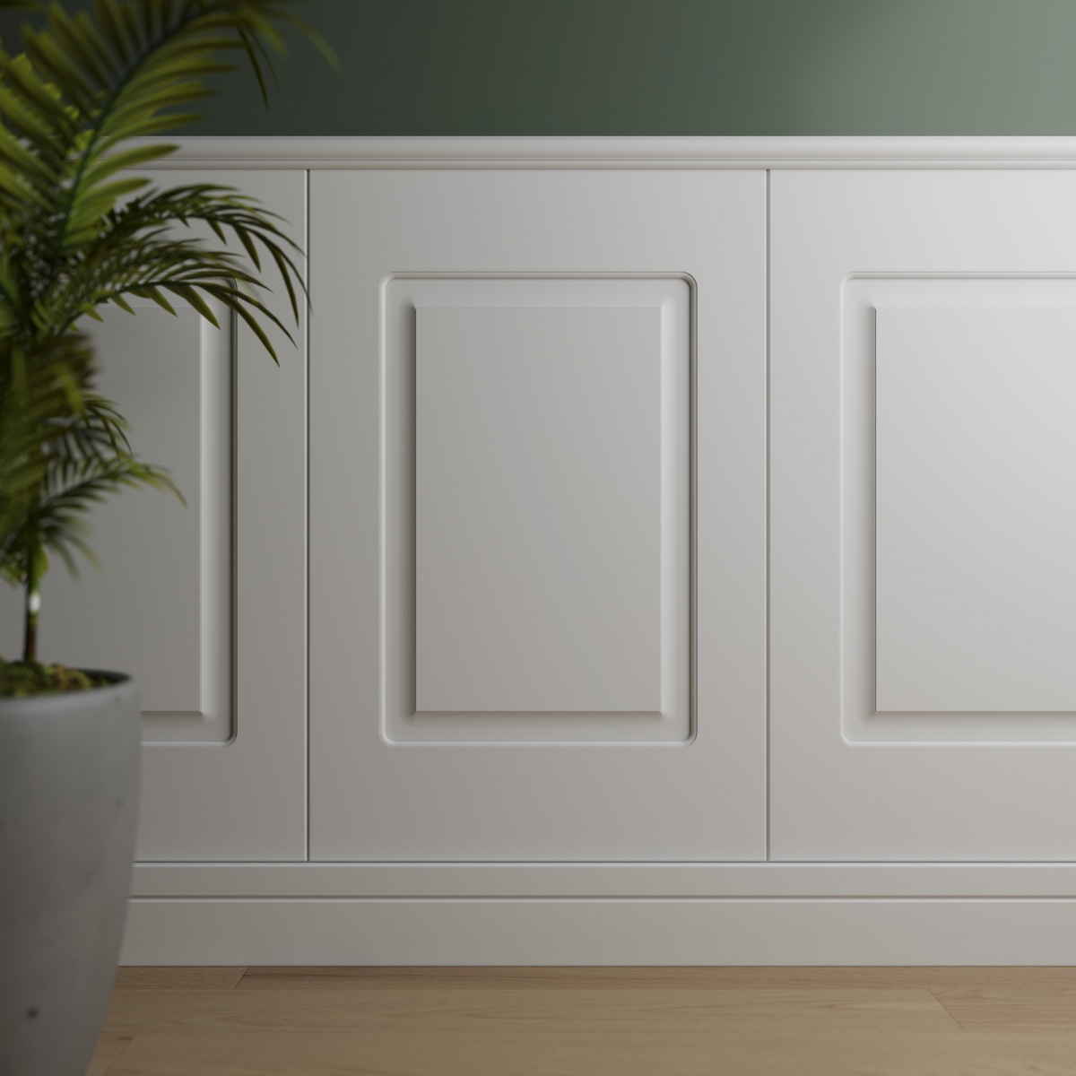 Стеновая панель под покраску Ultrawood UW 1050 500×760×12 фото в интерьере