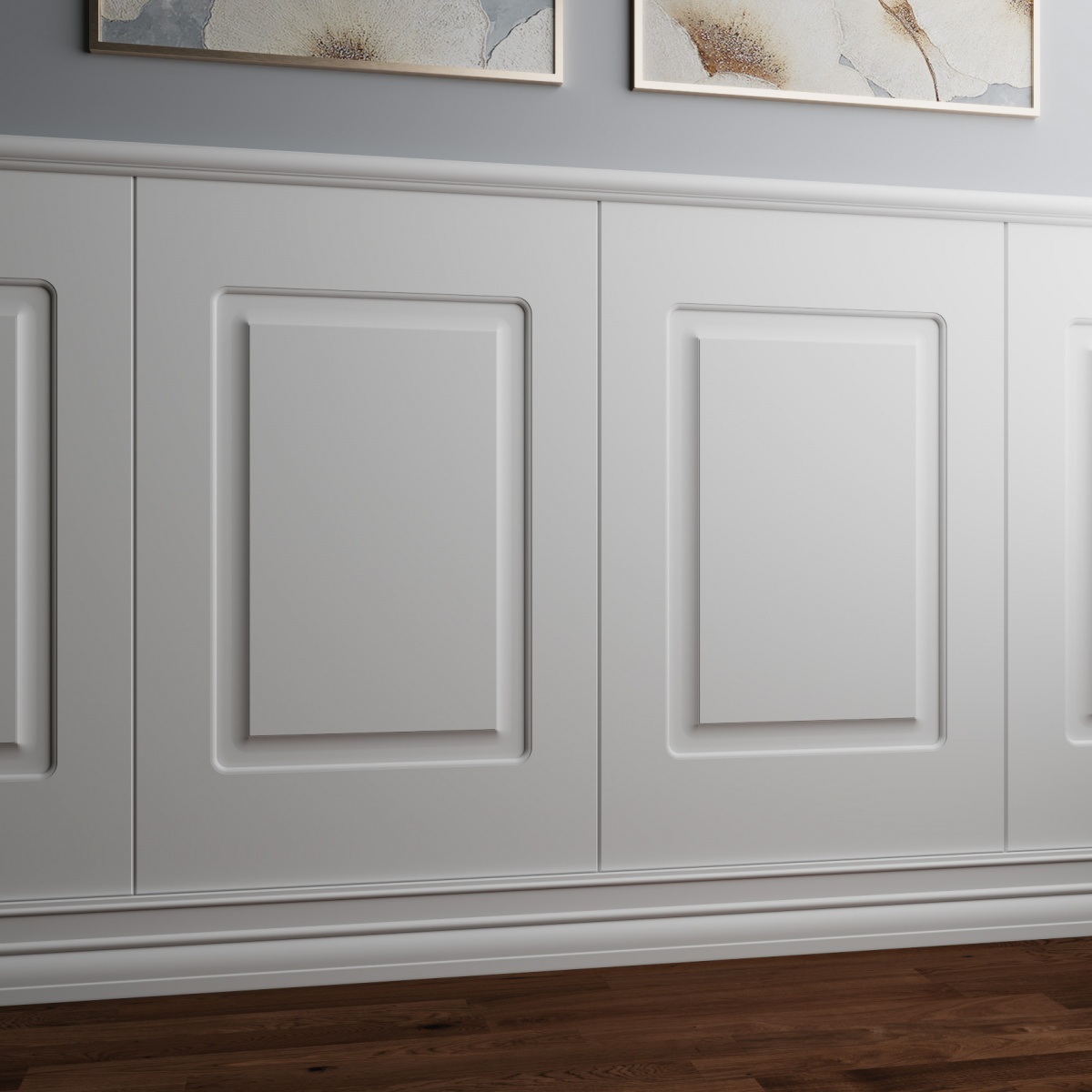 Стеновая панель под покраску Ultrawood UW 2100 1000×760×12 фото в интерьере