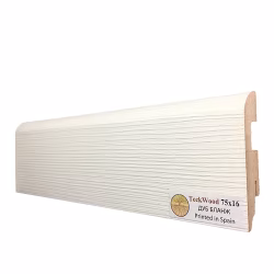 Плинтус МДФ ламинированный TeckWood Дуб Бланж 2000×75×16