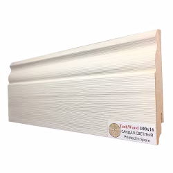 Плинтус МДФ ламинированный TeckWood Сандал Светлый 2150×100×16