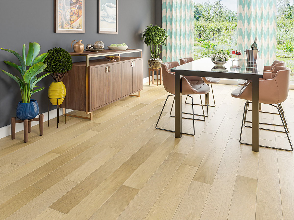 Инженерная доска Gran Parte Дуб Грано Grano 007 прайм-селект 500−1500×155×15 фото в интерьере