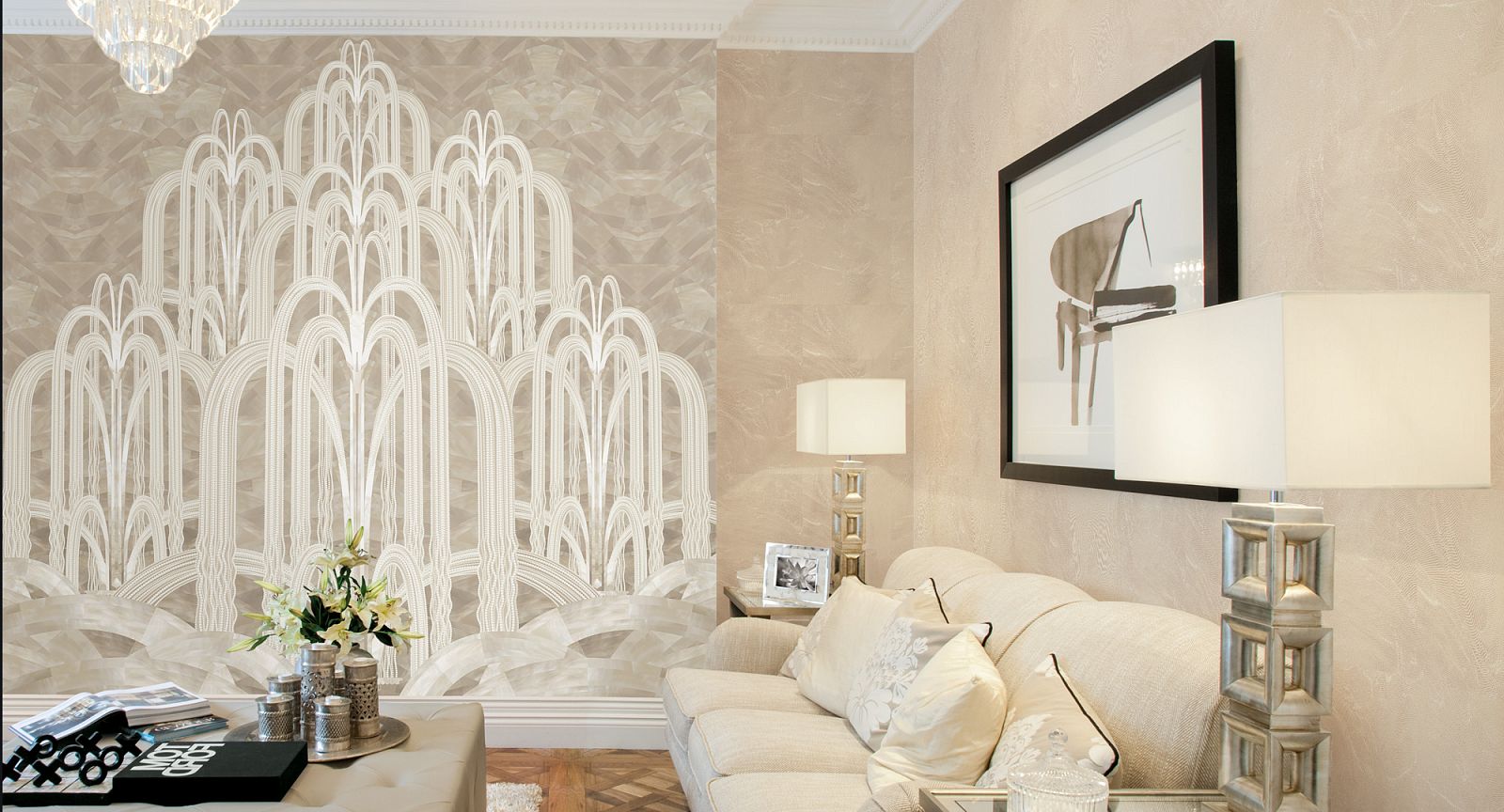 Панно Loymina Lac Deco Lac9 002 A1 3x3 м фото в интерьере