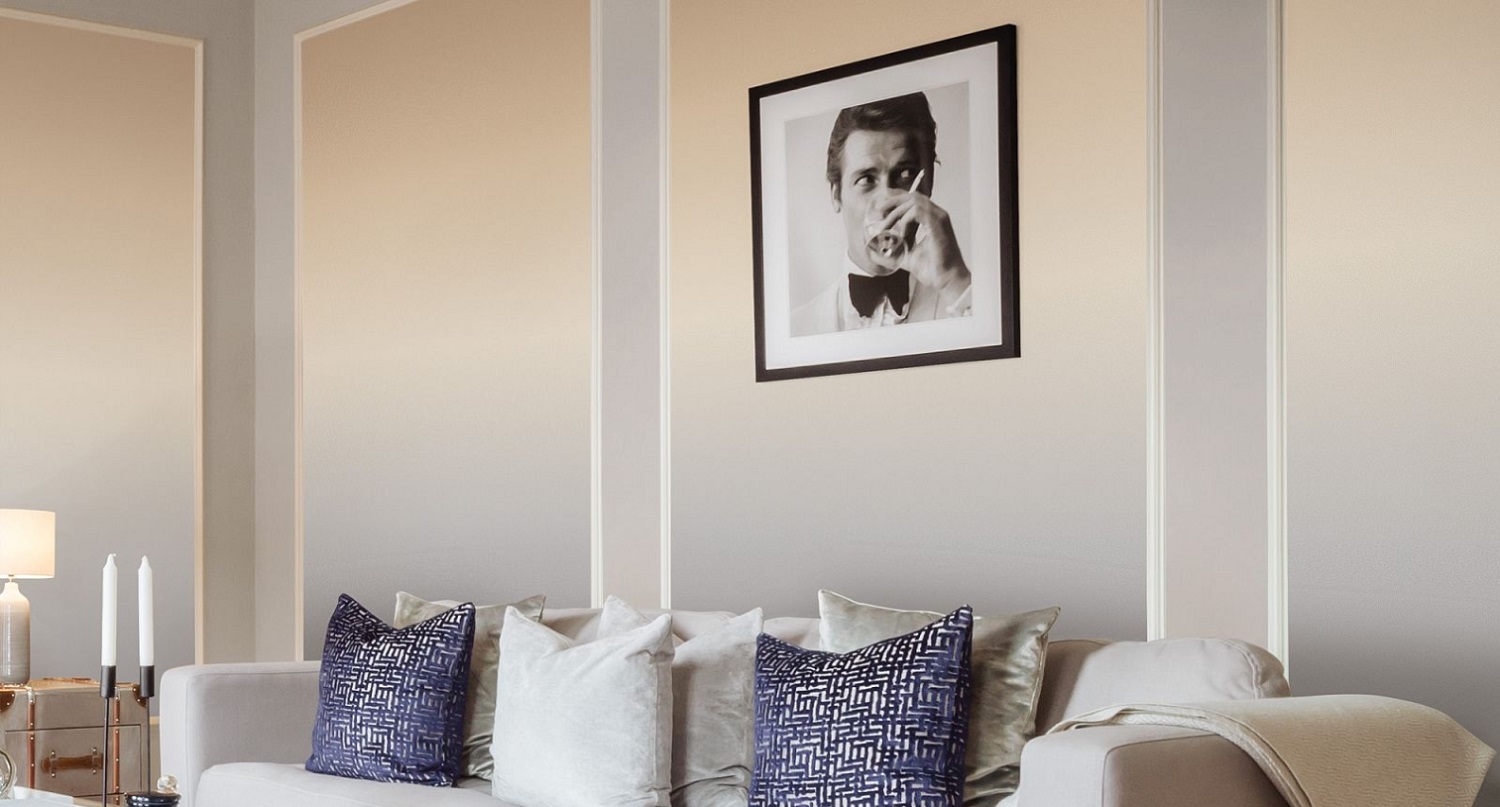 Обои Loymina Equilibre Ombre TS3 002/5 фото в интерьере