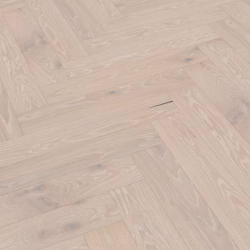 Паркетная доска Meister PS 500 Residence Дуб витал Белоснежный 8803 елка 710×142×13