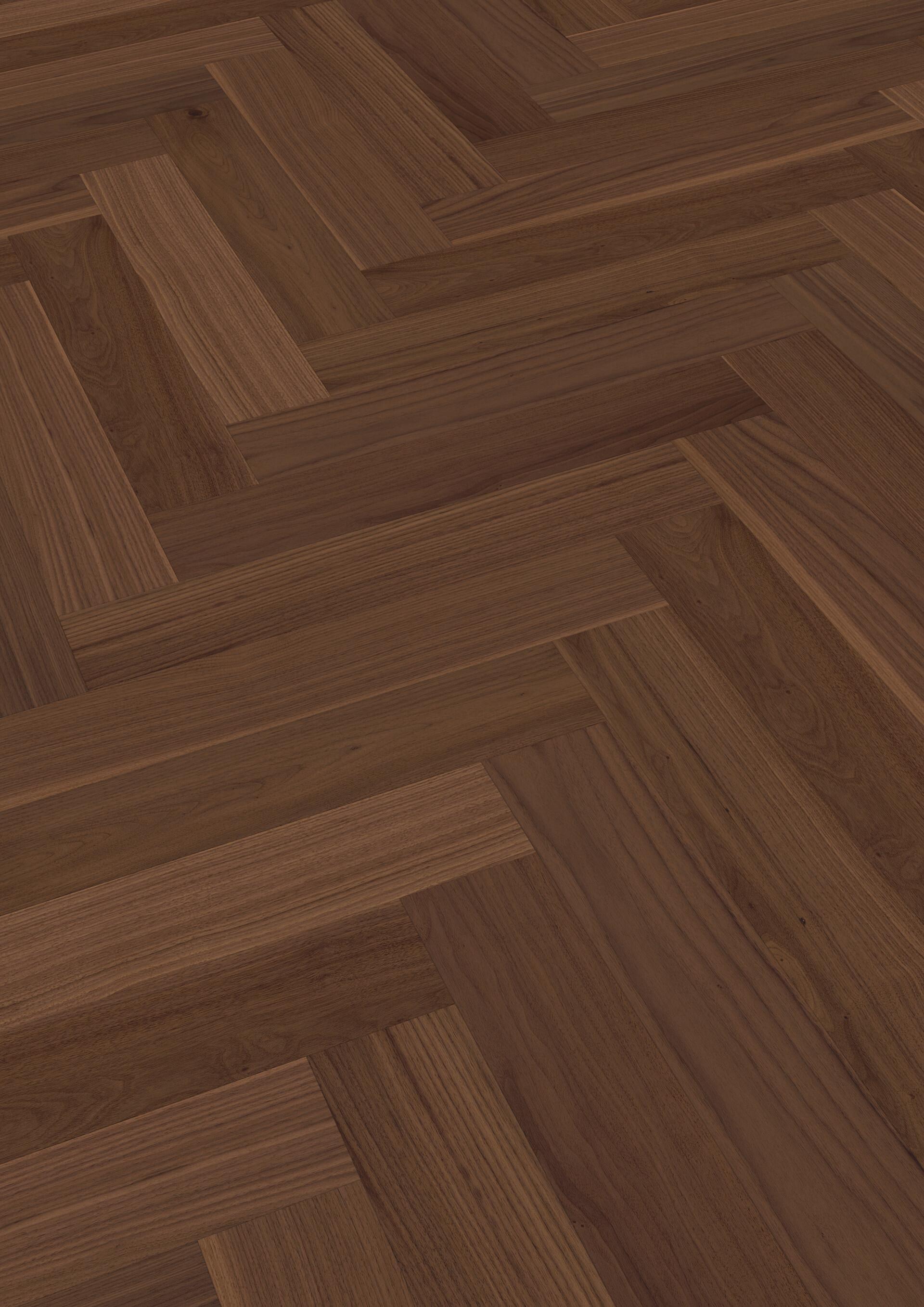 Паркетная доска Meister PS 500 Residence Орех американский лайвли 8044 елка 710×142×13