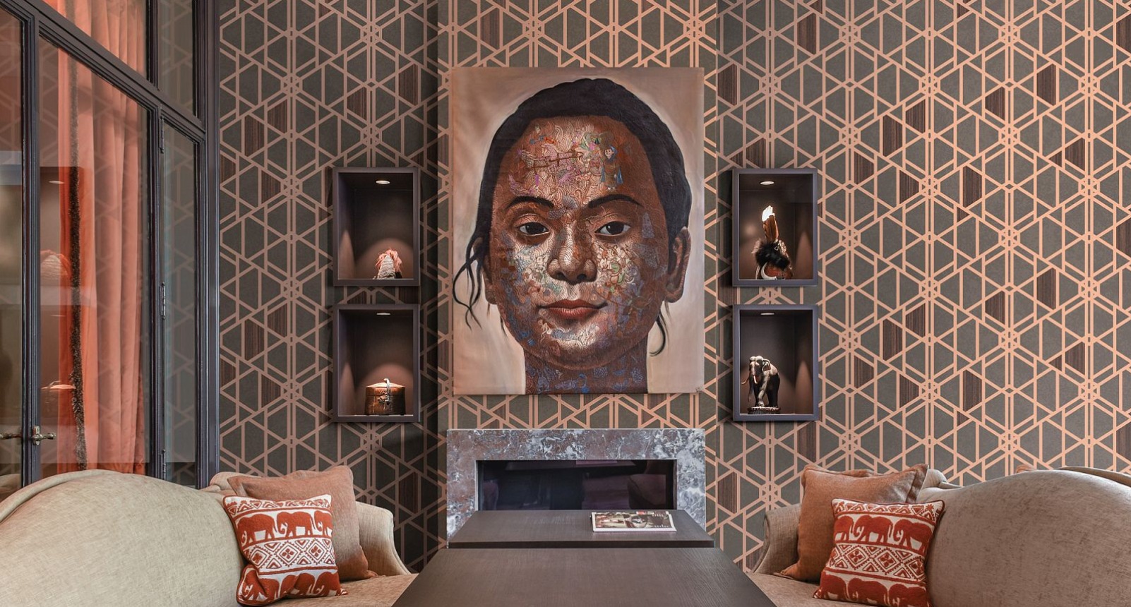 Обои Loymina Liberty Wright LIB2 010/2 фото в интерьере