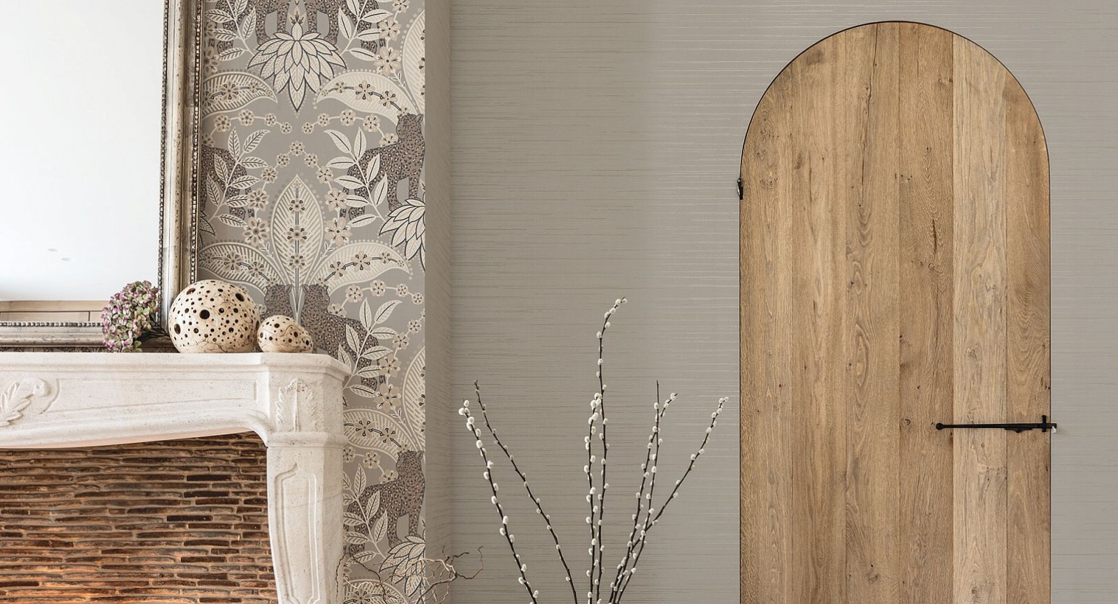 Обои Loymina Amazonia Tropical Chic Ins1 002/1 фото в интерьере