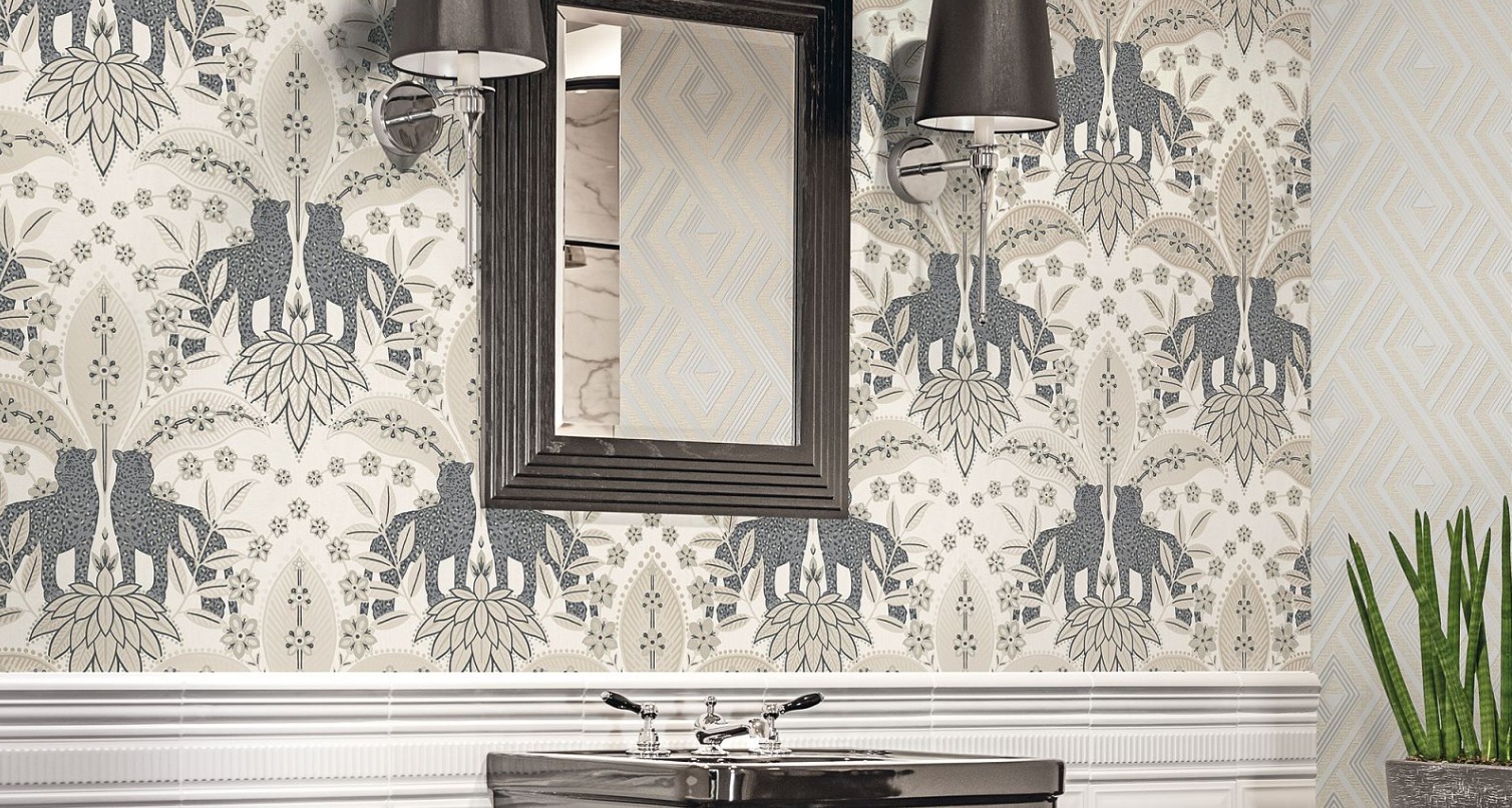 Обои Loymina Amazonia Amulet Ins4 001 фото в интерьере