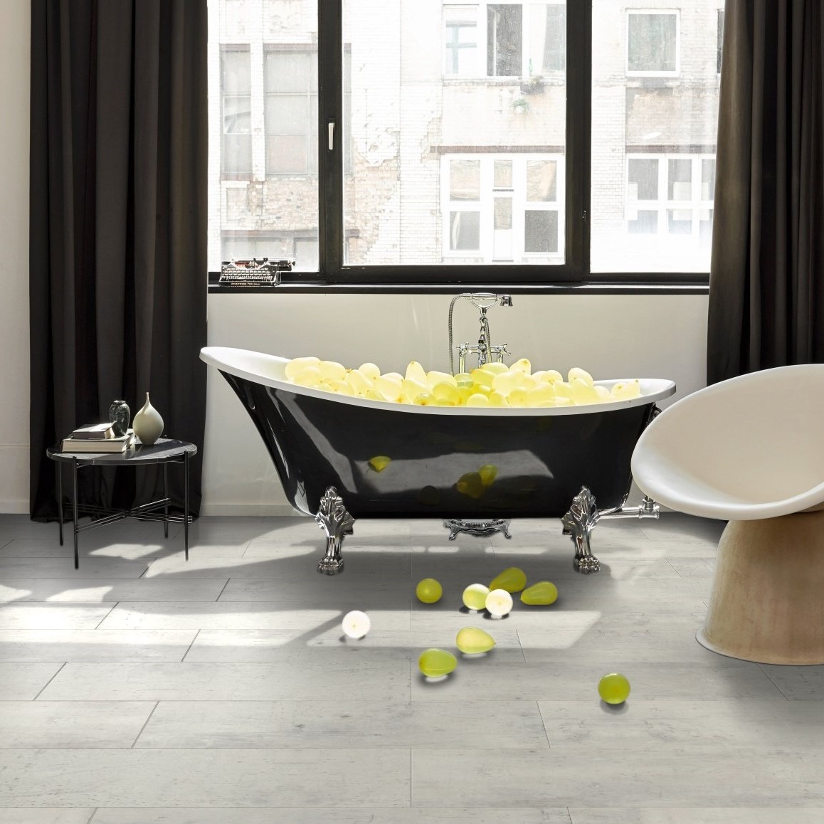 Ламинат Parador Trendtime 5 Белый 1743601 853×400×8 фото в интерьере