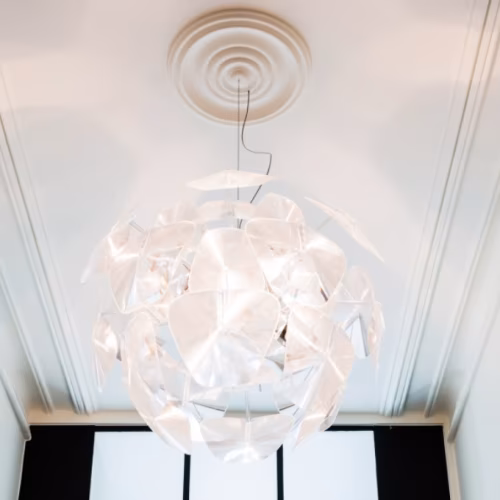 Потолочная розетка под покраску Orac Decor R10 15см