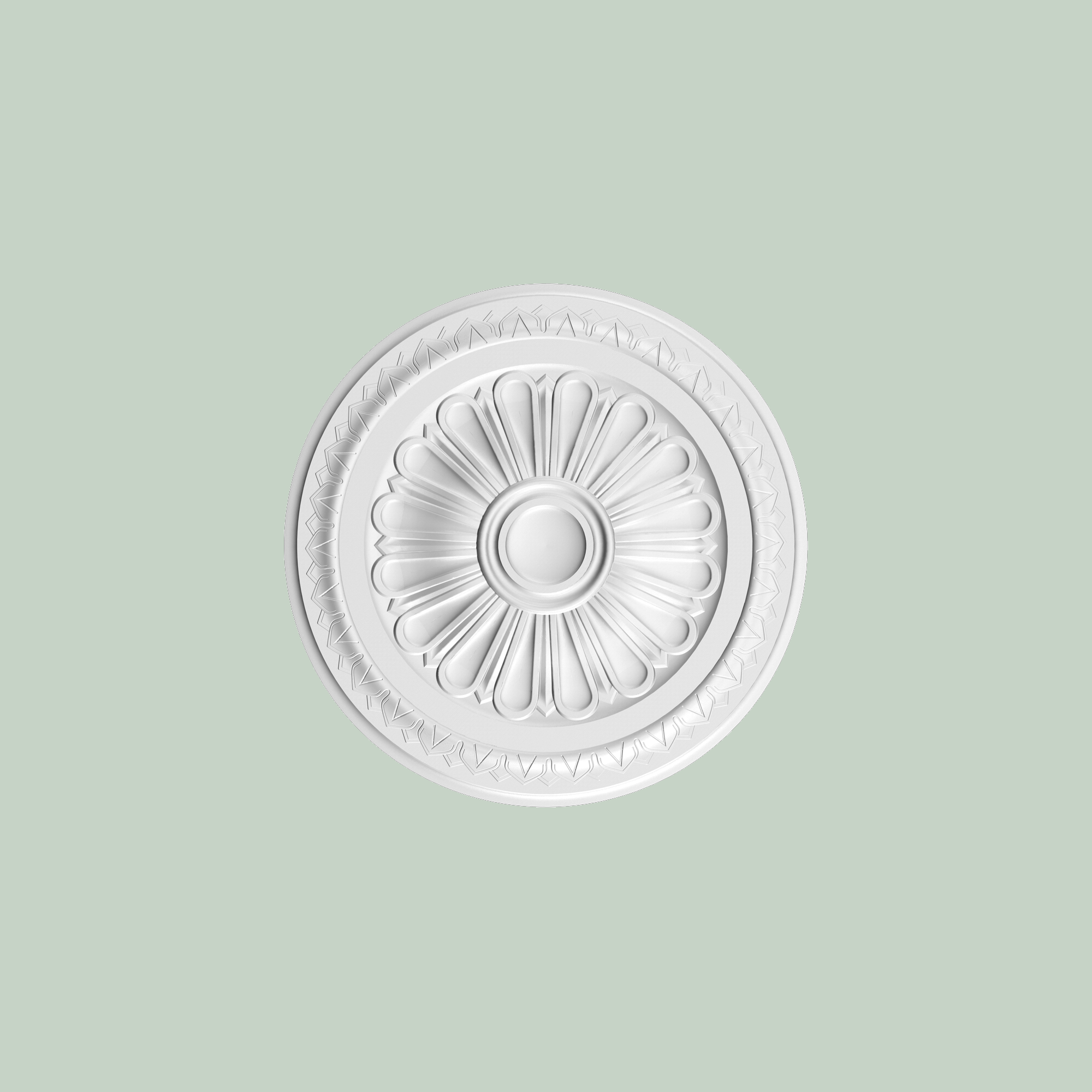 Потолочная розетка под покраску Orac Decor R14 33см