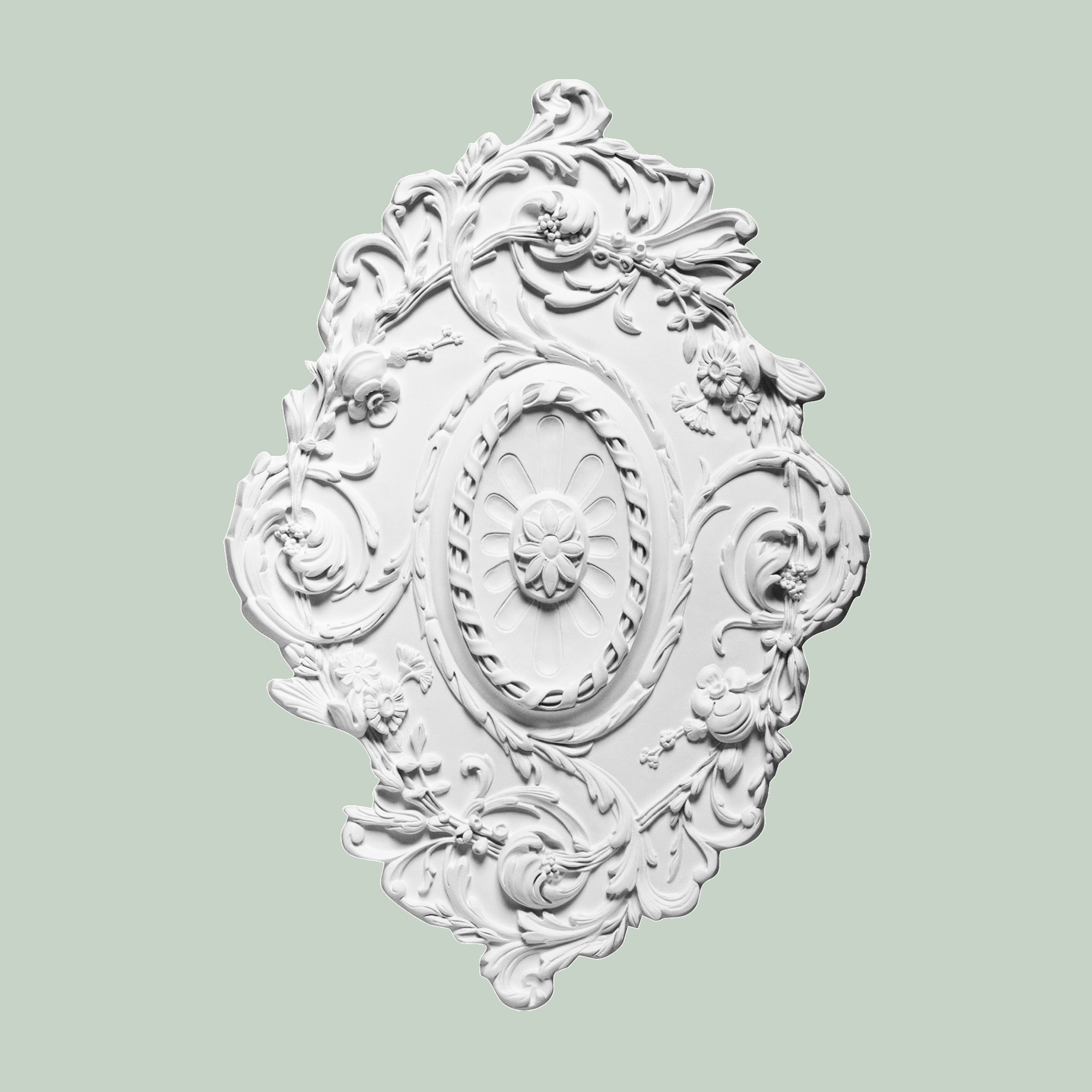 Потолочная розетка под покраску Orac Decor R22 77,5х53см