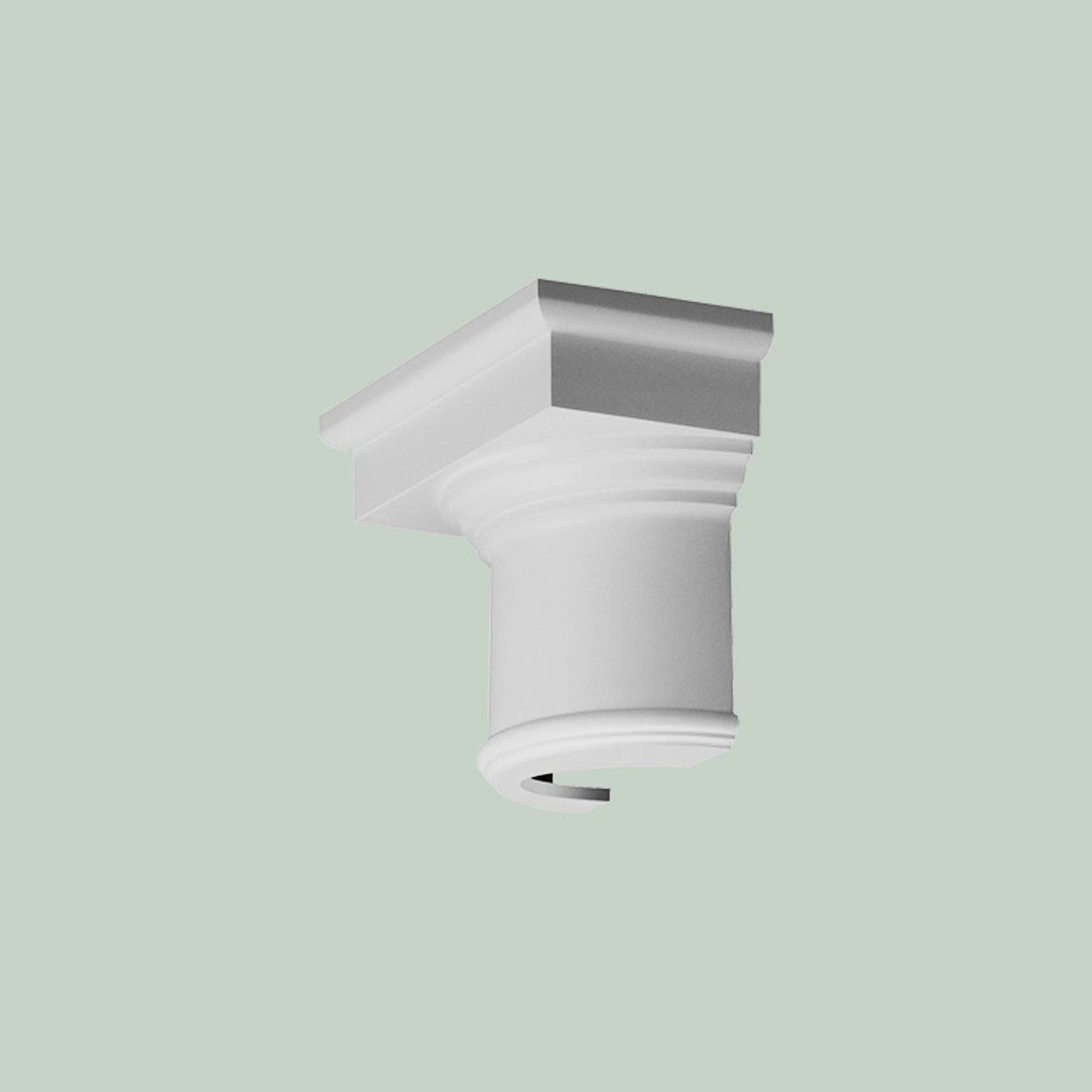 Капитель полуколонны под покраску Orac Decor K1111 Капитель полуколонны под покраску Orac Decor K1111