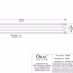 Колонна под покраску Orac Decor K1002
