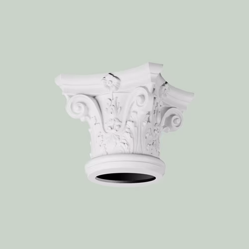 Капитель колонны под покраску Orac Decor K1122