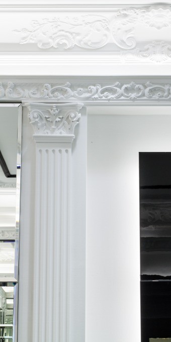 Капитель пилястры под покраску Orac Decor K201 фото в интерьере