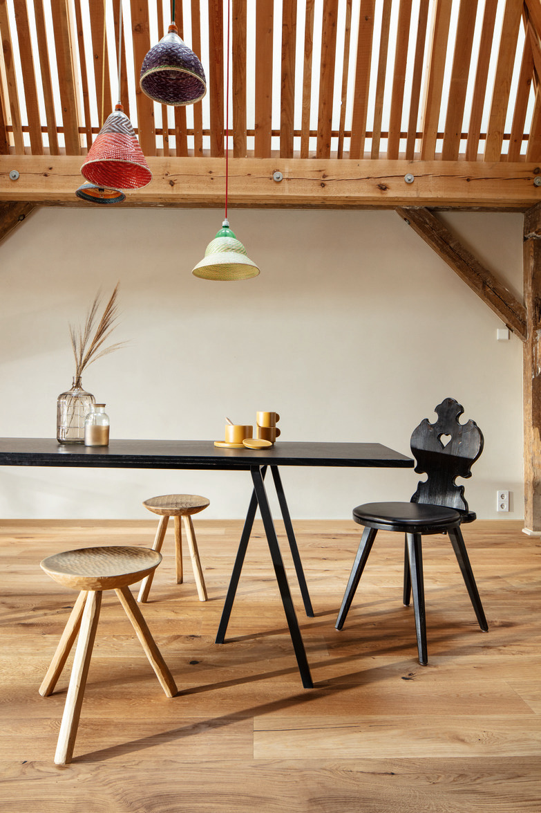 Паркетная доска Hain Planks Alpine Flame Oak Backeralm Vital 8834 2200×195×14 фото в интерьере