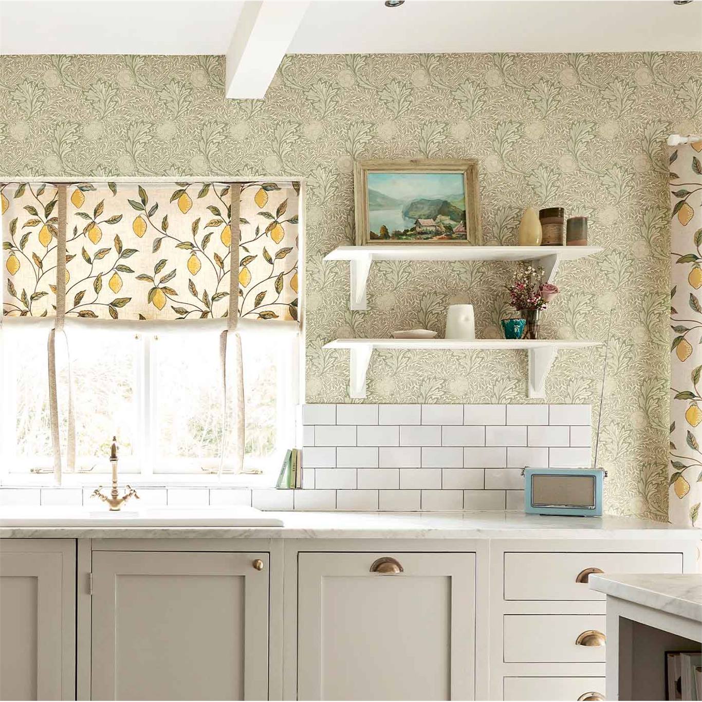 Обои Morris Archive V Melsetter Apple 216689 фото в интерьере Обои Morris Archive V Melsetter Apple 216689 фото в интерьере