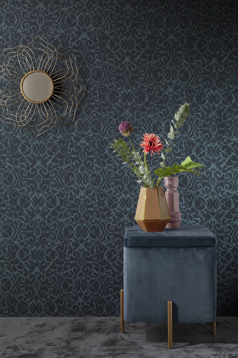 Обои Rasch Textil Letizia 087207 фото в интерьере