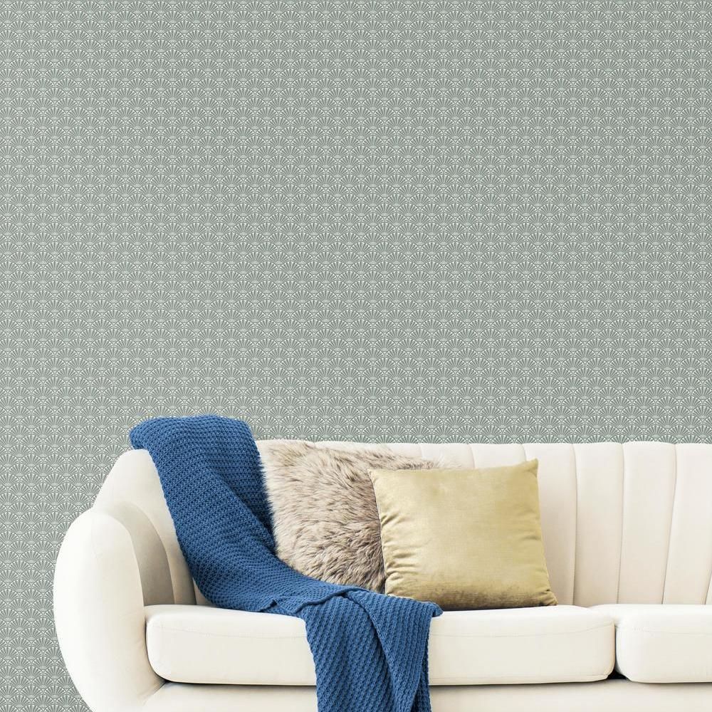 Обои York Small Prints Resource Library Fan Dance SP1482 фото в интерьере Обои York Small Prints Resource Library Fan Dance SP1482 фото в интерьере