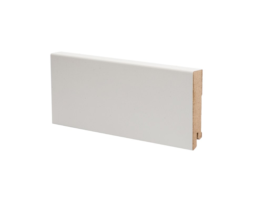 Плинтус МДФ крашеный Ликорн K-06 светло-серый 2050×80×16