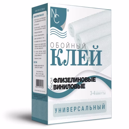 Клей для флизелиновых и виниловых обоев New Company Универсальный 0,3 кг
