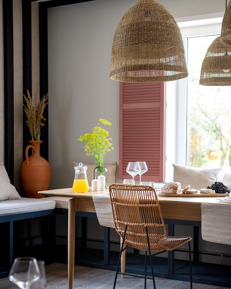 Краска Lanors Mons цвет Холодный серый Cold Gray 2 Eggshell 1 л фото в интерьере