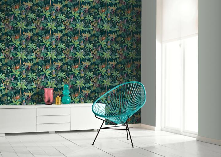 Обои ArtHouse Children Hidden Jungle 907604 фото в интерьере