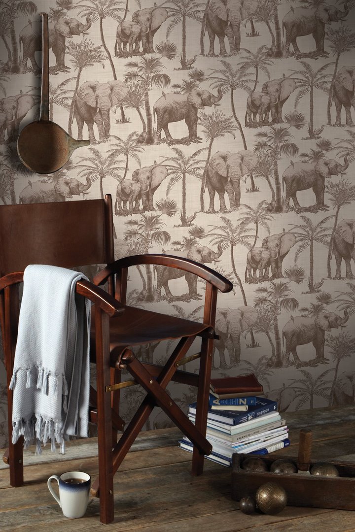 Обои ArtHouse Children Elephant Grove 610703 фото в интерьере
