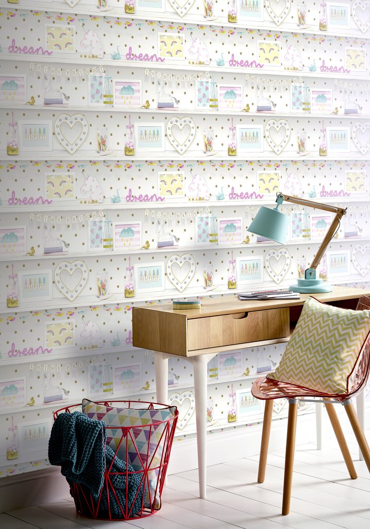 Обои ArtHouse Children Girls Life 696004 фото в интерьере